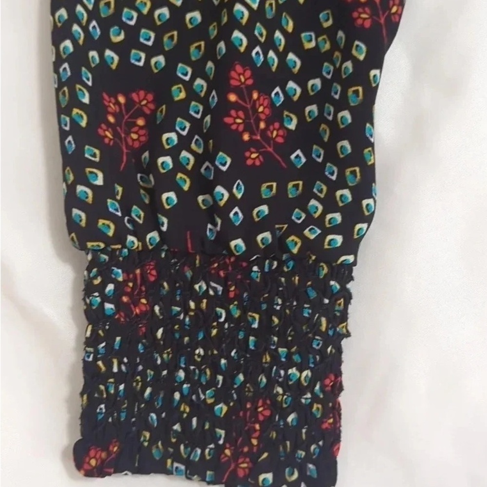 Floral Patterned Women's Blouse